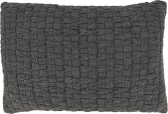 Saro Textured Waffle Weave Pillow