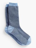 Thumbnail for your product : Talbots Texture Trouser Sock