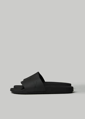 Rick Owens Men's Rubber Slide Shoes in Black Size 41 100% Thermoplastic Polyurethane