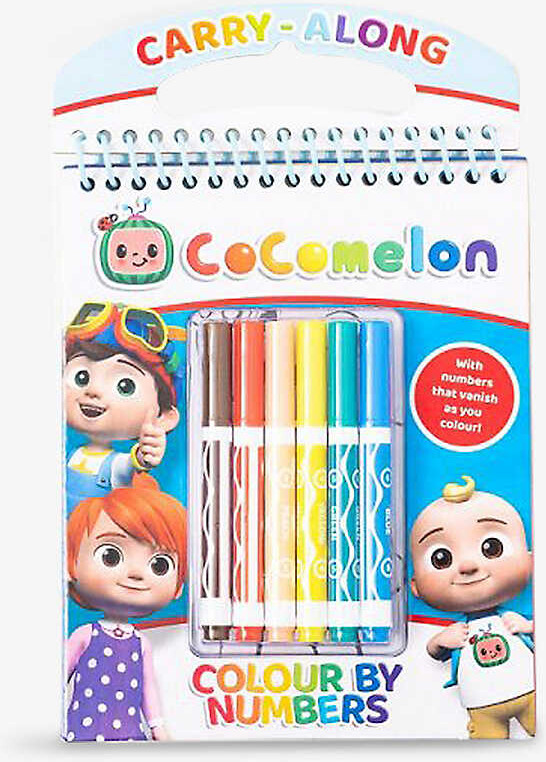 COCOMELON Colouring By Numbers activity book - ShopStyle Artwork