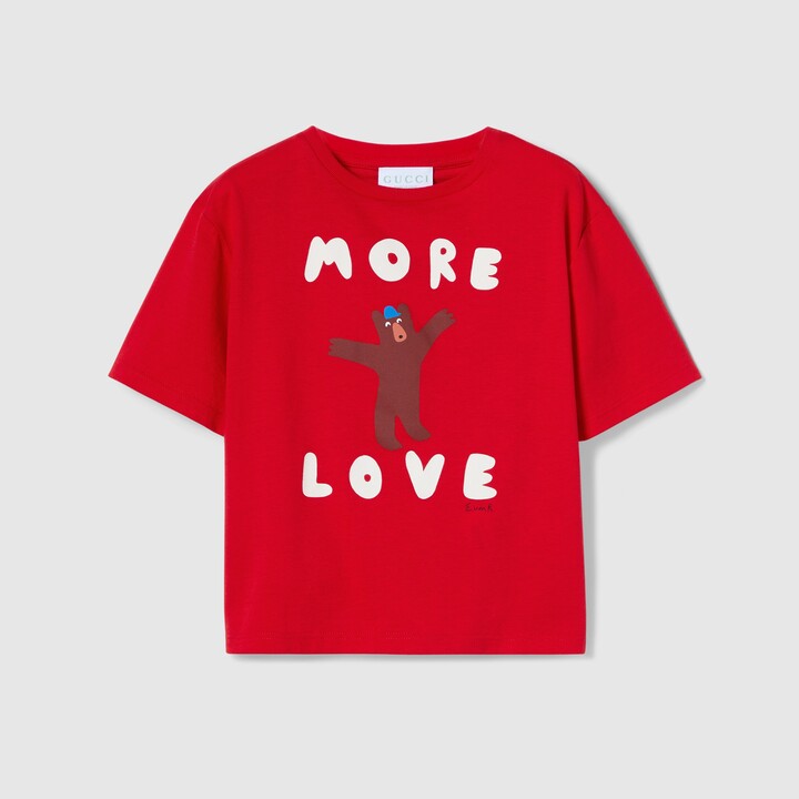 Gucci Children's cotton T-shirt with print