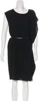 Thumbnail for your product : Max Mara Belted Asymmetrical Dress