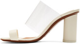 Thumbnail for your product : Neous Off-White Chost 80 Heeled Sandals
