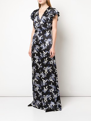 Veronica Beard Padma floral print maxi dress