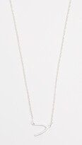 Thumbnail for your product : Jennifer Zeuner Jewelry Mini Wishbone Necklace