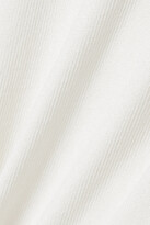 Thumbnail for your product : Vince Stretch-knit Tank - Ivory