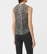 Thumbnail for your product : AllSaints Sinai Cropped Tank Top