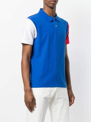 Band Of Outsiders colour block polo shirt