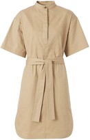Thumbnail for your product : Burberry Logo-Graphic Cotton-Twill Dress