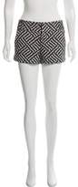 Thumbnail for your product : Alice + Olivia Mini Mid-Rise Tweed Shorts w/ Tags