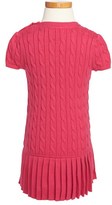 Thumbnail for your product : Ralph Lauren Cable Knit Dress (Toddler Girls & Little Girls)