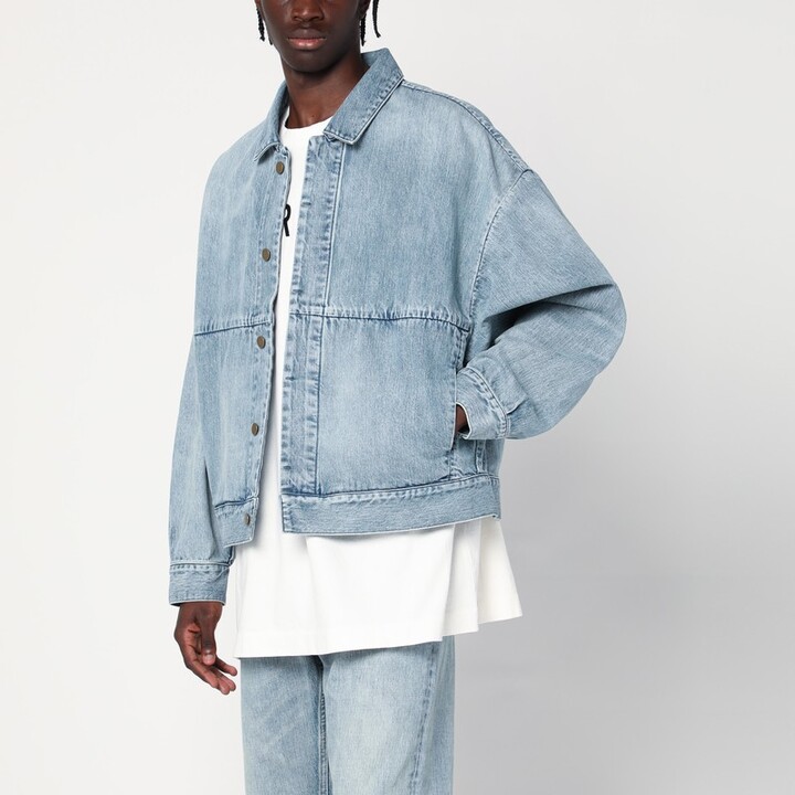 Fear Of God Light blue denim Trucker jacket
