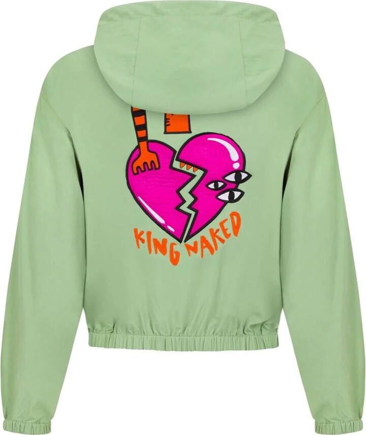 King Naked Green Eat Me Windbreaker