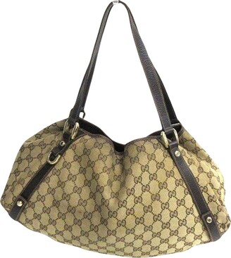 Gucci Sukey GG Monogram Black Hobo Shoulder Bag – Another Life NY