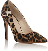 Thumbnail for your product : Barneys New York WOMEN'S LEOPARD CALF HAIR VIOLA PUMPS