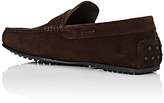 Thumbnail for your product : Tod's Men's Suede Penny Drivers - Brown