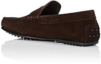 Tod's Men's Suede Penny Drivers - Brown