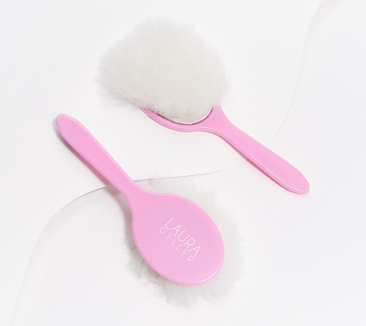 Laura Geller Special Edition Lambswool Paddle Brush Duo ShopStyle