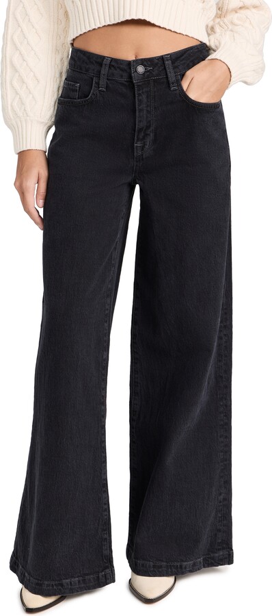 Triarchy Ms. Fonda High Rise Wide Leg Jeans