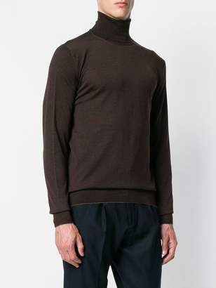 Eleventy turtleneck fitted sweater