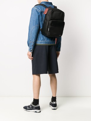 Calvin Klein Squared Logo Patch Backpack