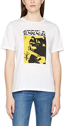 Whyred Women's Vonya Tendencies T-Shirt,(Size: Large)