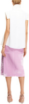 Thumbnail for your product : Ellery Aperture Velvet Midi Skirt