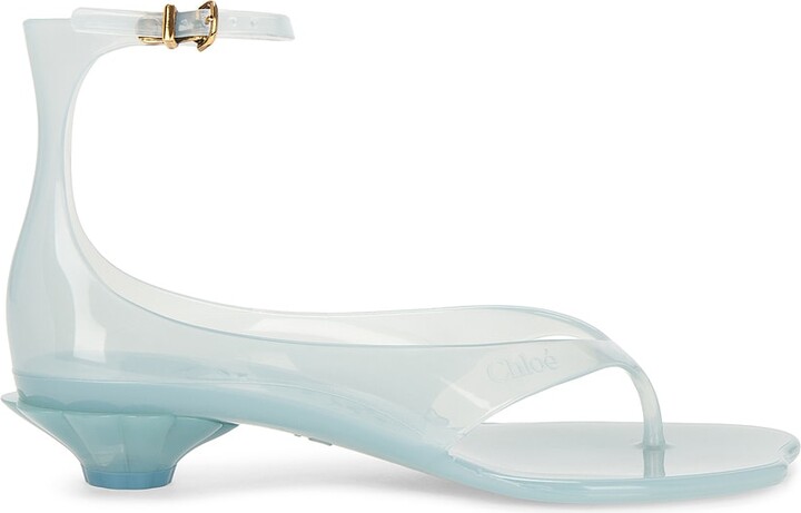 Chloé Jelly Sandal in Baby Blue
