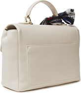 Thumbnail for your product : Love Moschino Bow-detailed Faux Leather Shoulder Bag