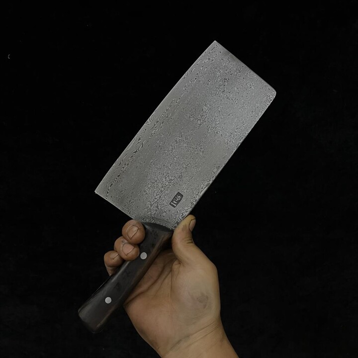 8 Inch Slicing Knife Handmade Forged Damascus T10 Steel Blade Ultra Sharp Chef Cleaver Longquan Kitchen Knives Cooking Tools
