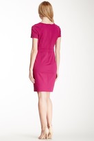 Thumbnail for your product : Three Dots V-Neck Short Sleeve Dress