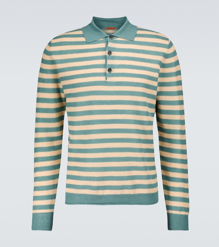 santa cruz ogsc striped long sleeve polo