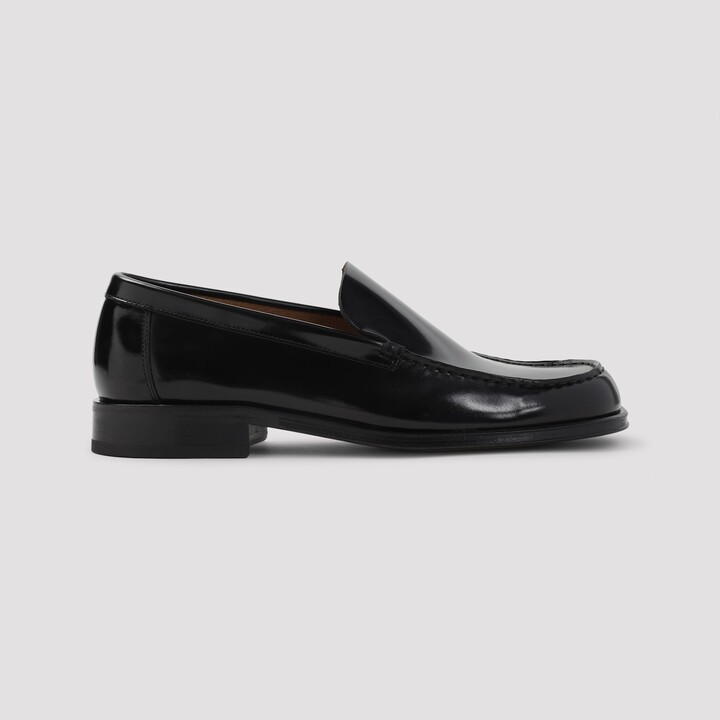 LEMAIRE piped crepe slippers blackルメール Shop Lemaire - Lemaire Piped Crepe Slippers | Saks Fifth