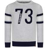 Thumbnail for your product : Timberland TimberlandBoys Grey Cotton Knitted Sweater