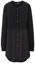 Thumbnail for your product : Uniqlo WOMEN Merino Blend Combination Tunic