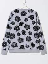 Thumbnail for your product : Kenzo Kids TEEN multi-icon sweatshirt