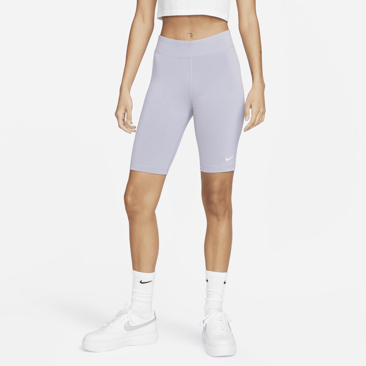 nike mid rise bike shorts