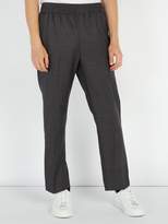 Thumbnail for your product : Raey Elasticated Waist Wool Trousers - Mens - Grey