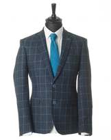 Thumbnail for your product : Remus Windowpane Checked Blazer