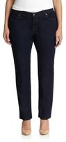 Thumbnail for your product : James Jeans James Jeans, Sizes 14-24 Skinny Stretch Denim Jeans