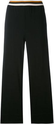Jucca straight cropped trousers