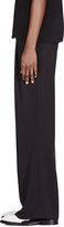 Thumbnail for your product : Altuzarra Black Wide Leg Pleated Trousers