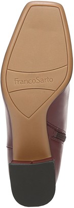 Franco Sarto Metal Accent Block-Heel Booties -Marquee