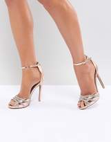Thumbnail for your product : Qupid Embellished Bridal Heeled Sandals