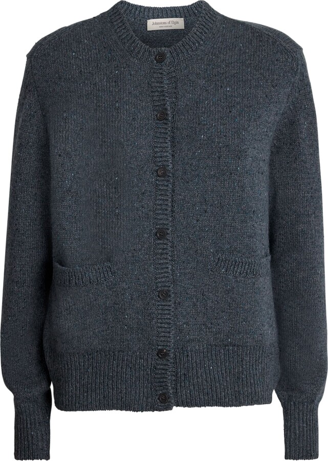Johnstons of Elgin Donegal Cashmere Cardigan