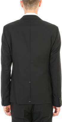 Valentino Black Wool Sartorial Suit