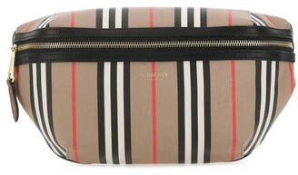 Burberry Medium Monogram Stripe E-Canvas Bum Bag - ShopStyle