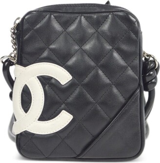 CHANEL Pre-Owned 2003 Diamond-Quilted Mini Shoulder Bag - Black for Women