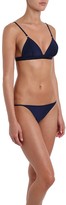 Thumbnail for your product : Zimmermann Porcelain Quilted Tri Bikini