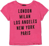 Thumbnail for your product : Forever 21 cities graphic tee (kids)